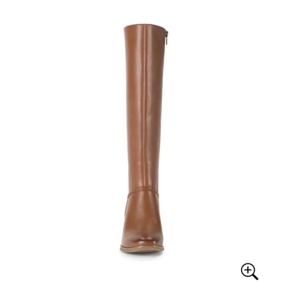 Baretraps Thalia knee high western style 2 1/4" stacked heel boot  size 9.5 NWT - Picture 3 of 8